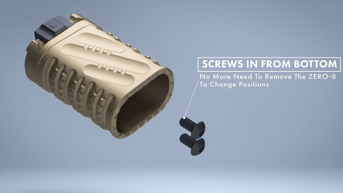 Zero-8 V2 Multi-Angle Grip  -  MLok  -  S-Grip