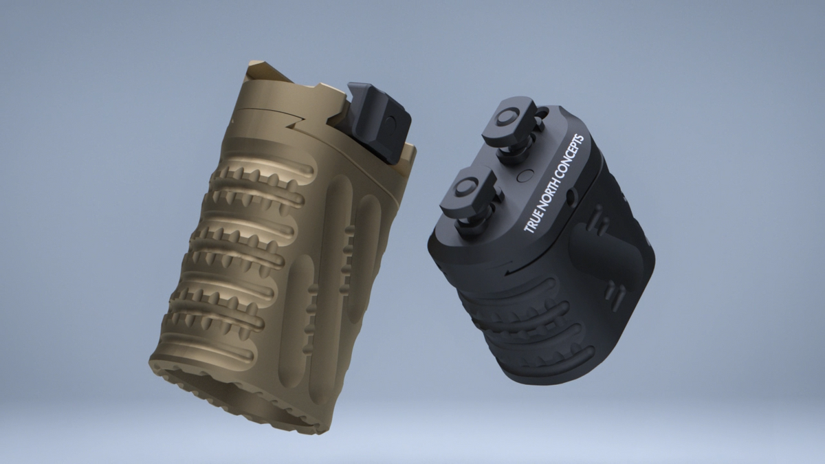 Zero-8 Multi-Angle Grip V2, Aluminum, S size, MLok Interface Zero-8 Multi-Angle Grip V2, Aluminum, S size, MLok Interface