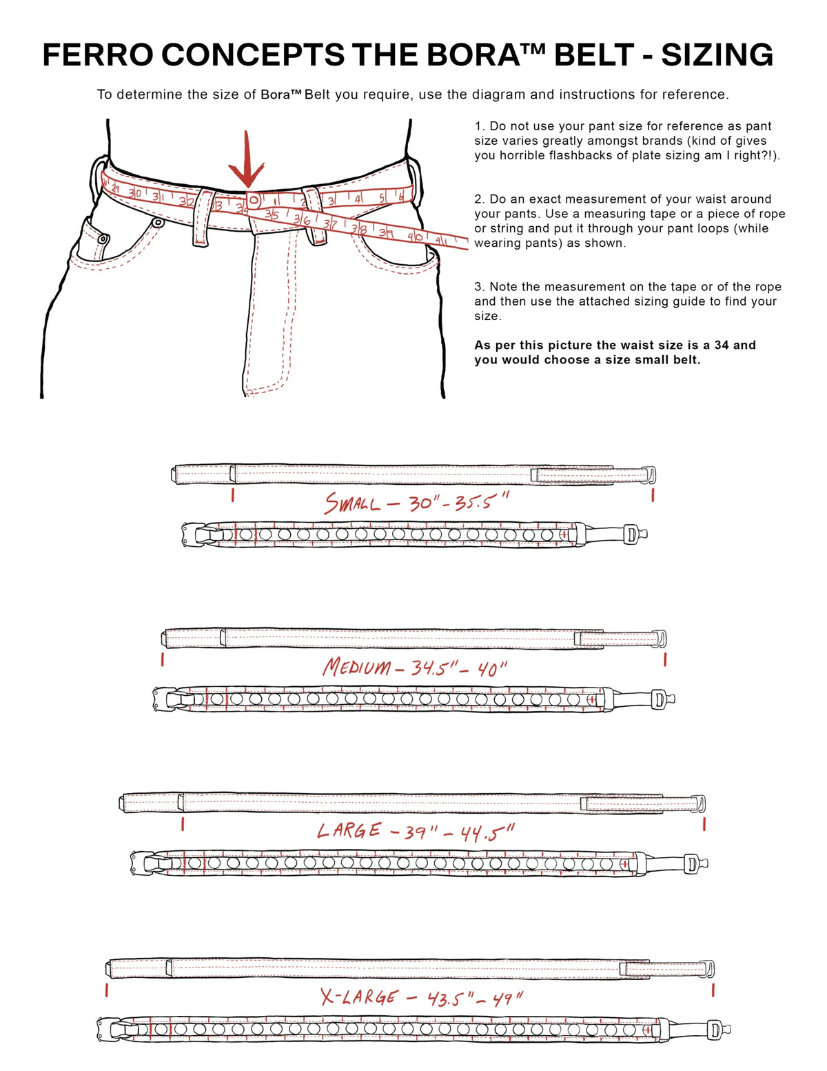 Ferro Concepts The Bora Belt™